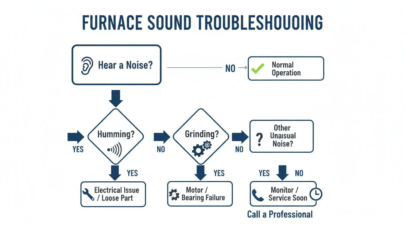 Furnace sound troubleshooting