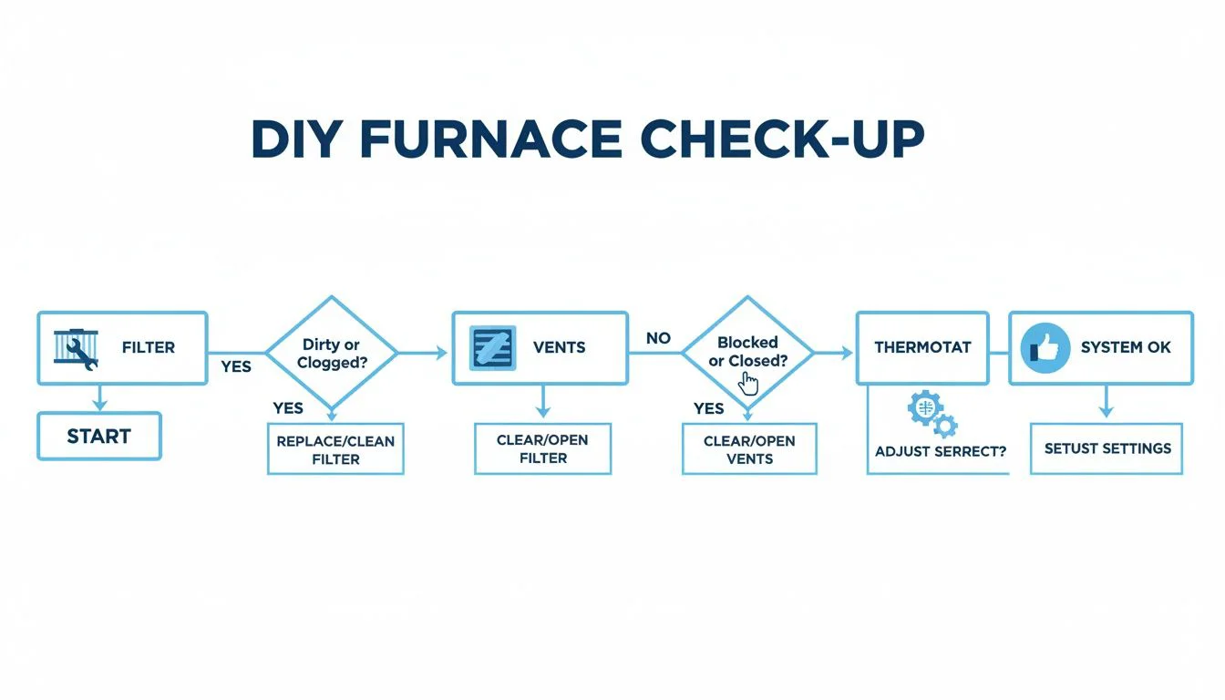 DIY furnace check-up
