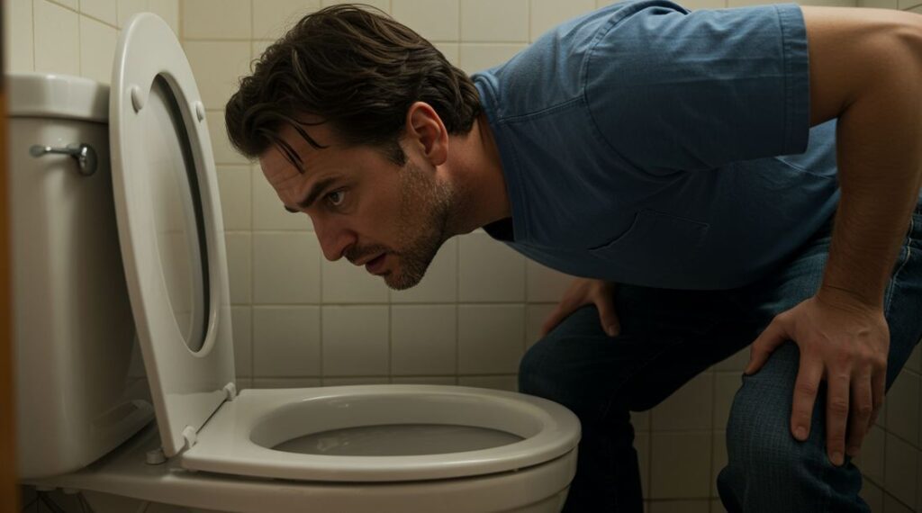 Toilet Bowl Water Level Drops Overnight